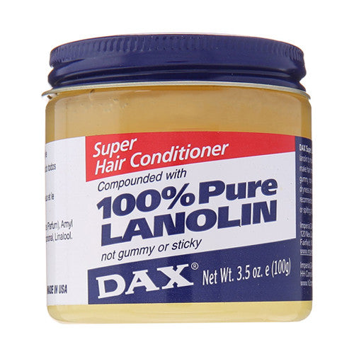 Dax Super Hair Conditioner Compounded With 100% Pure Lanolin, #37910 - 3.5 Oz